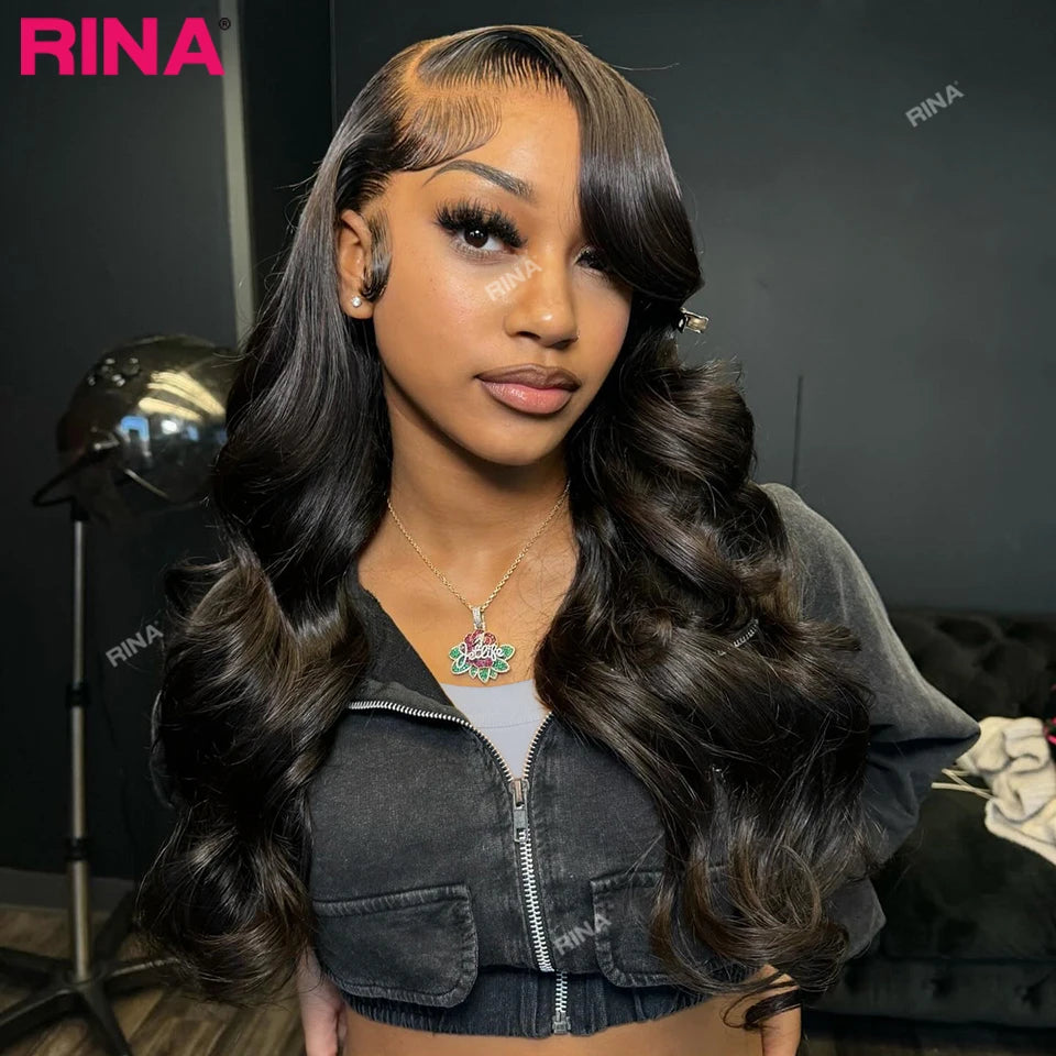 99J Dark Burgundy 180 Density Body Wave 13x4 Lace Front Wig 13x6 Human Hair Lace Frontal wig Transparent Lace Colored Brazilian