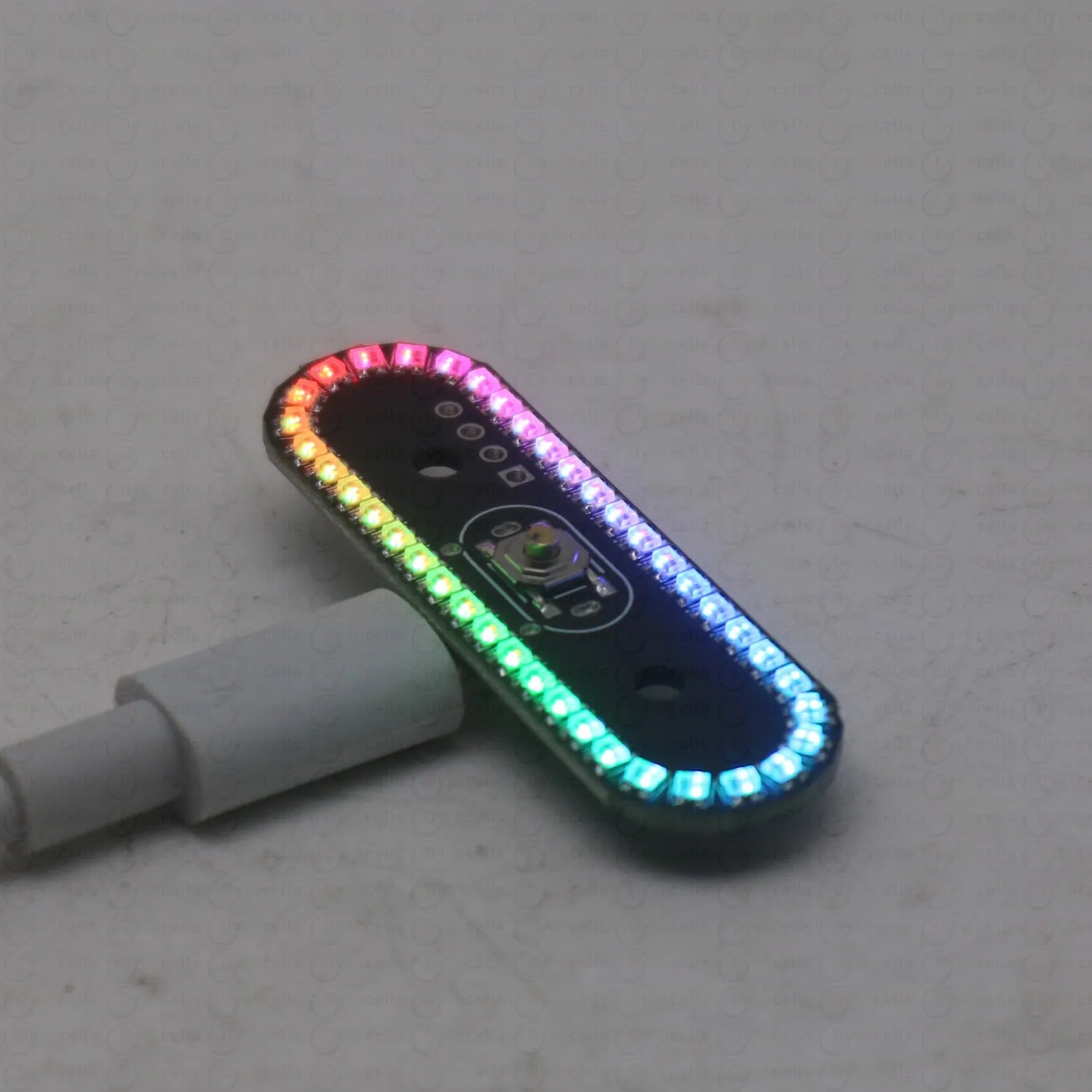 8-Mode Colorful TailLight Model Flow Light Wireless LED Flashing Gradient Breathing Rotating Lamp FOR RC Vehicles Aircraft Drone