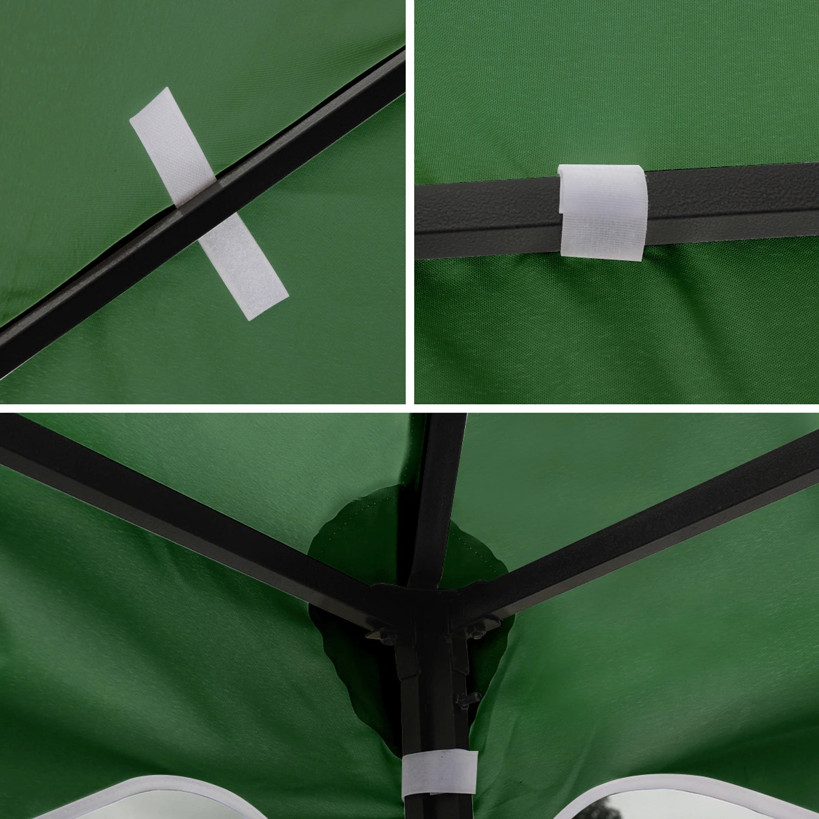 3*3m Gazebo tent top, outdoor UV protection sunscreen tent top, can be used for garden patio patio wedding outdoor events