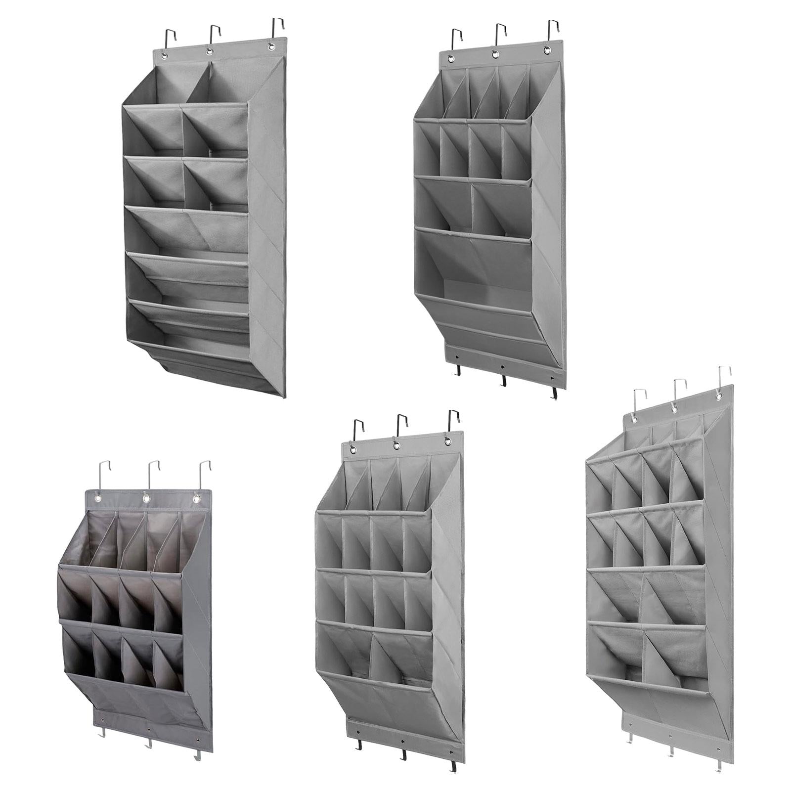 Hanging Shoe Organizer with 3 Hooks for Men Women Kids Shoe Rack for Door Shoe Organizer for Towels Clothing Bags Baby Items