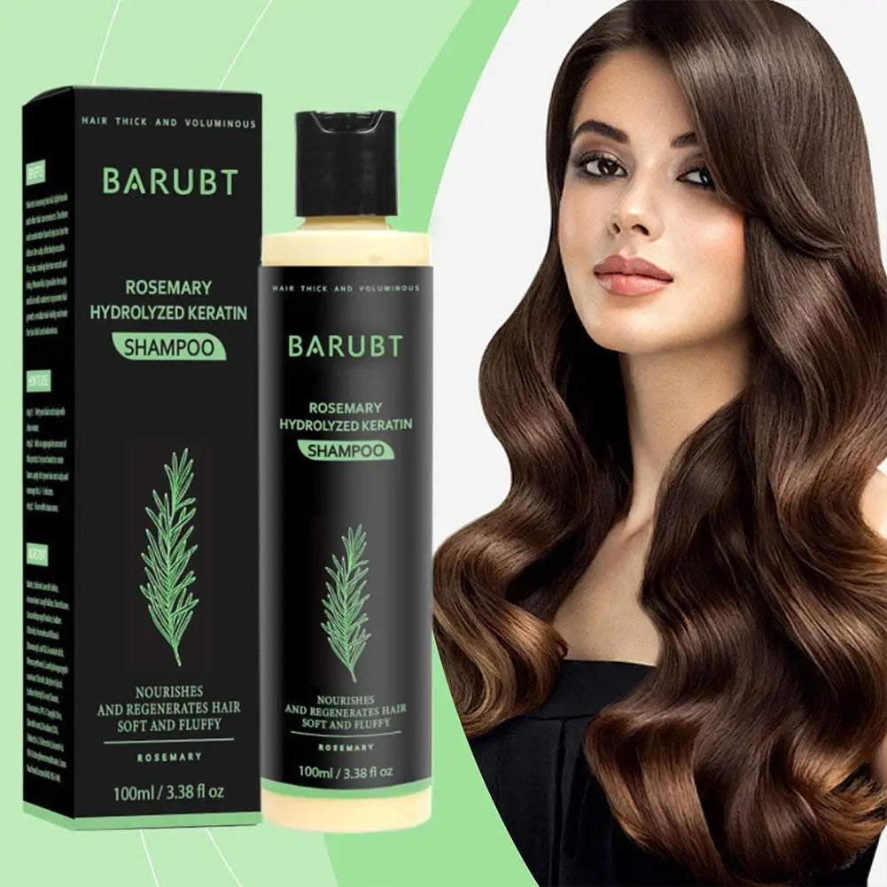 Rosemary Shampoo Hair Growth Deep Cleansing Scalp Anti Dandruff Oil Control Strengthening Root Nourish Hair Volumizing Shampoo