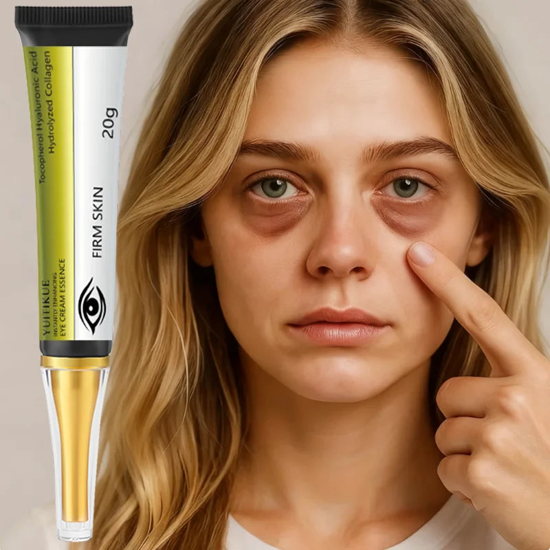 Hyaluronic Acid Eye Cream for Wrinkle Removal and Brightening: Lifts and Firms Skin, Special Eye Care for Women