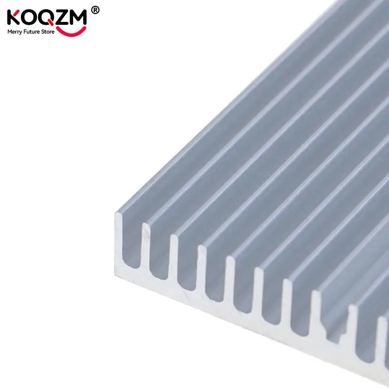 100*60*10mm DIY Cooler Aluminum Heatsink Grille Shape Radiator Heat Sink Chip for IC LED Power Transistor