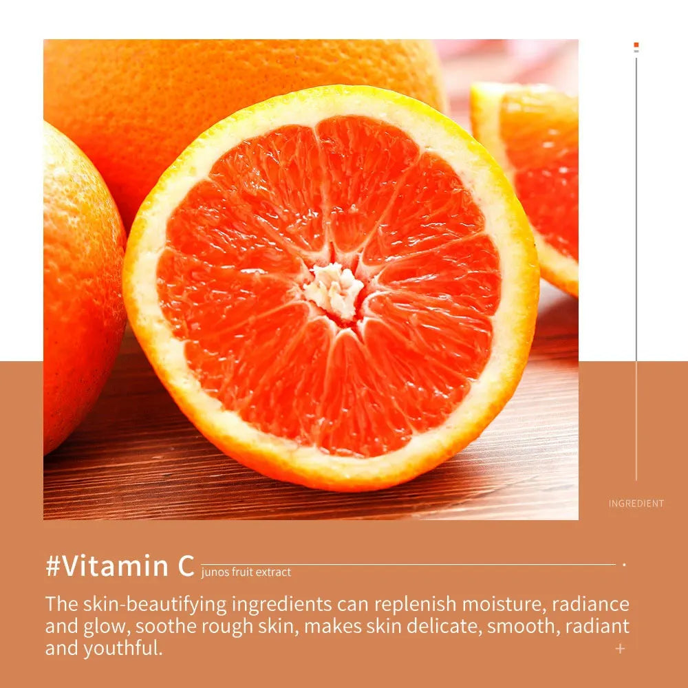 Face Serum Wash-Free Vitamin C Essence Deep Hydration Moisturizer Anti-aging Improve Skin Elasticity for Skin Care Face Lotion