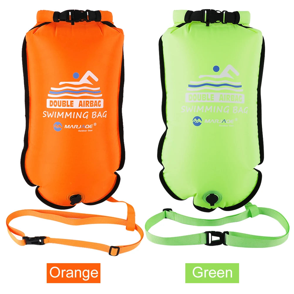 Waterproof Dry Bags Backpack For Kayaking Boating Swimming Outdoor Water Sport Swimming Storage Float Dry Bag Double Air Bag