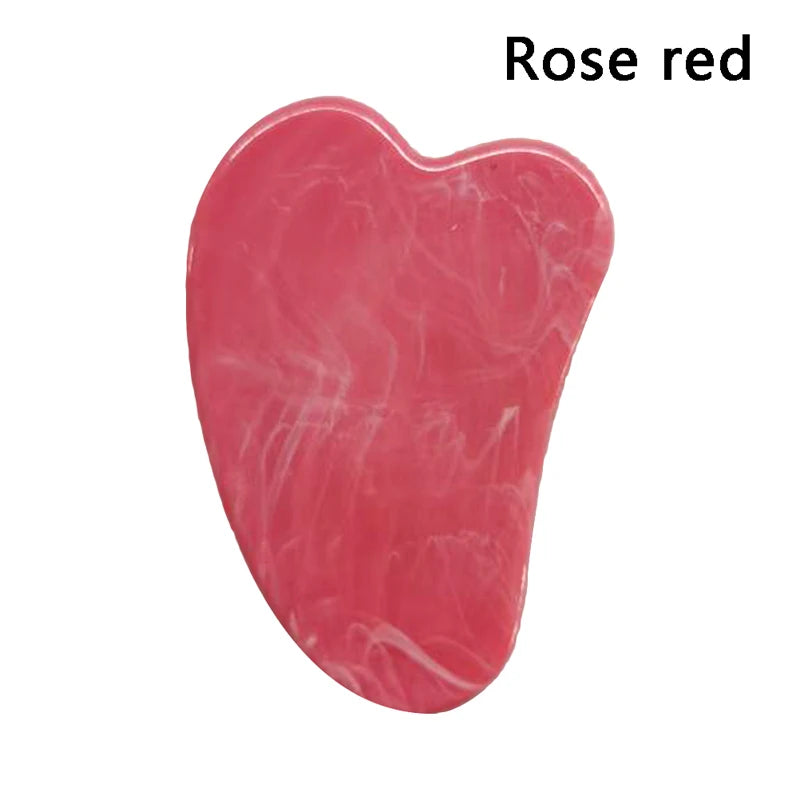 Natural Jade Gua Sha Scraper Board For Face Neck Skin Lifting Wrinkle Remover Beauty Care Massage Rose Quartz Jade Guasha Stone