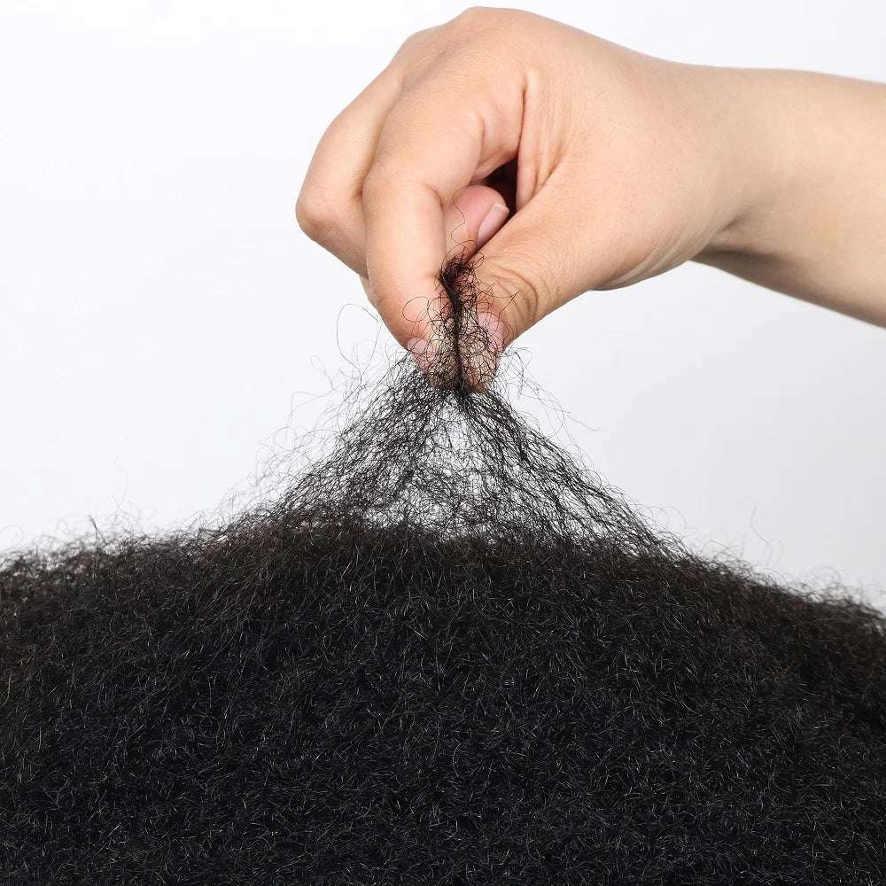 Brazilian Hair Afro Kinky Curly Wave 100% Human Hair Bulk For Braiding Twists Hair For Micro Twist Afro Kinky Hair Extension
