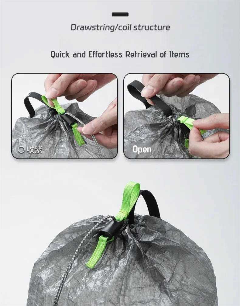 Ultralight Outdoor Storage Bags Waterproof Compression Dry Sack Flat Pouch First Aid Bag Multi Size Travel Camping Organizer