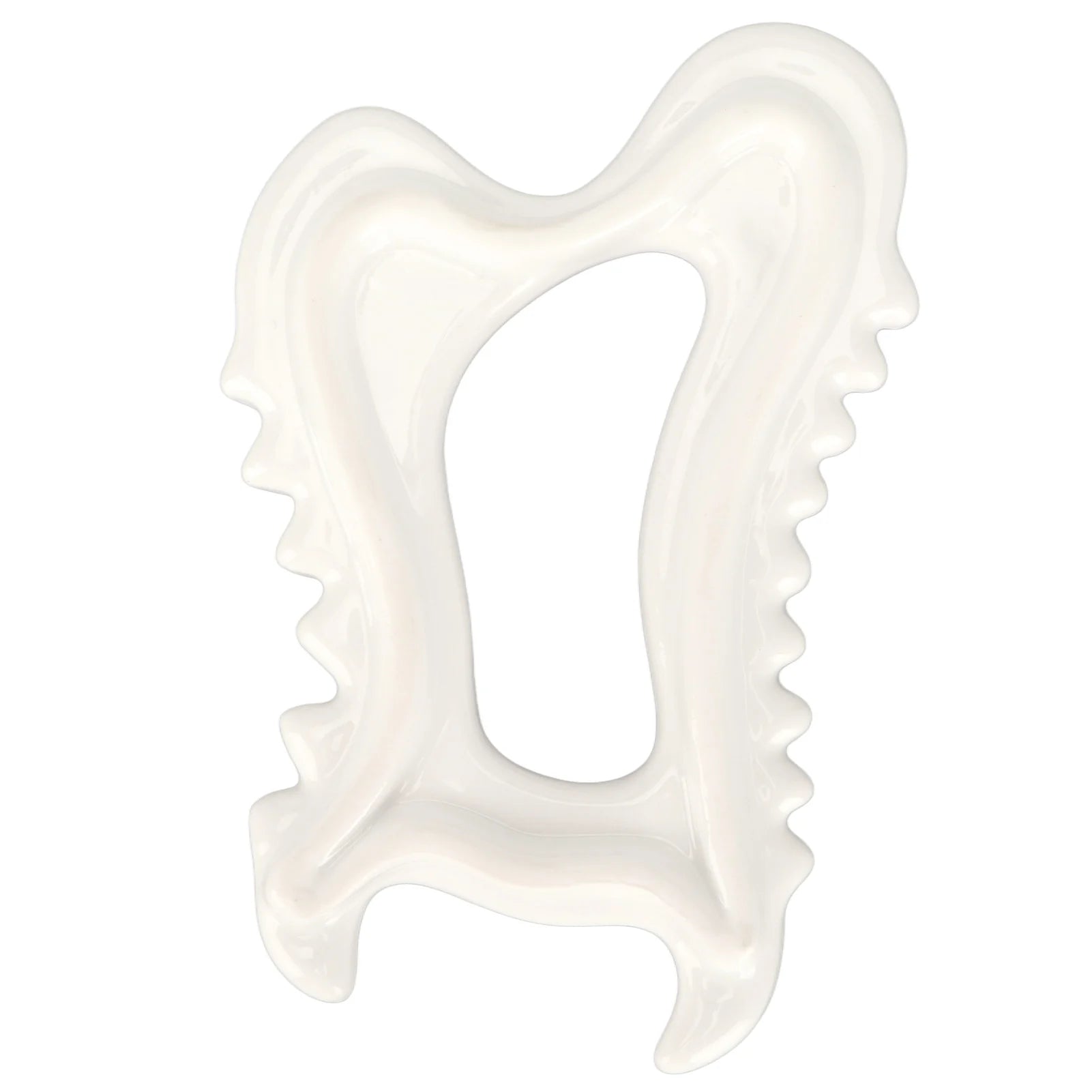 Gua Sha Tool Ceramic Antistatic Easy To Use Good Thermal Conductivity Gua Sha Massage Scraping Tool for Leg Body