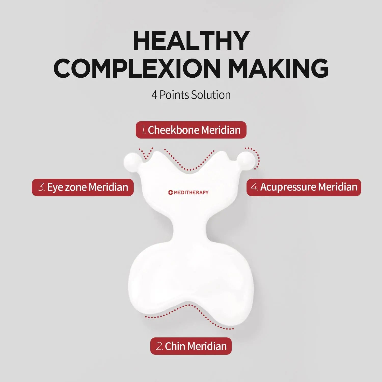 MEDITHERAPY SOKSAL Ergonomic Versatile Handheld Gua Sha Board for Face & Body, Gua Sha Massage Tool Relaxation & Beauty Massager