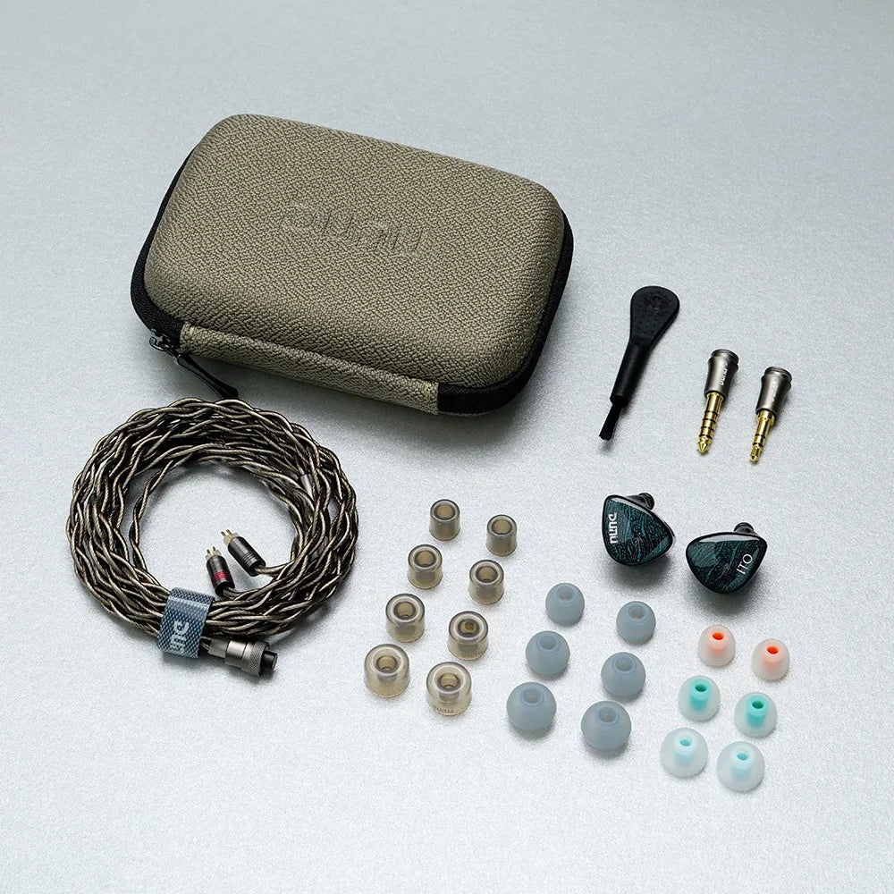DUNU x KOTO ITO In-ear Earphones 2DD+2BA Hybrid Drivers IEMs with 4-Core Single-Crystal Copper Q-Lock Interchangeable Plug Cable