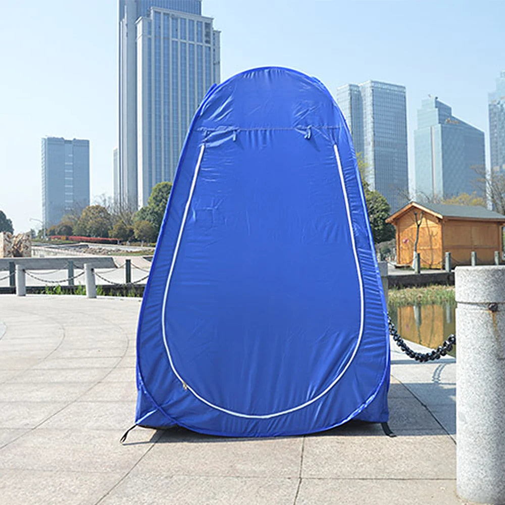Portable Outdoor Fishing Tent UV-protection Tent Pop Up Single Tent Automatic Instant Tent Rain Shading Tent for Outdoor Camping