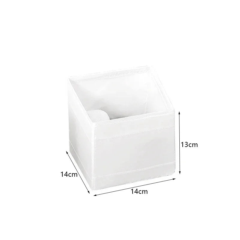Clothes Organizer Compartment Storage Box Foldable Washed Home Organizer for Underwear Jeans Socks Wardrobe Storage Containers