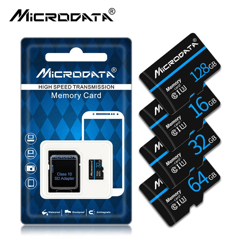 Micro TF sd cards  4GB 8GB 16GB 128GB 64GB 32GB 16GB Mini Memory Cards High Quality free adapter for smartphone