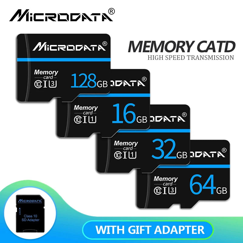 Micro TF sd cards  4GB 8GB 16GB 128GB 64GB 32GB 16GB Mini Memory Cards High Quality free adapter for smartphone