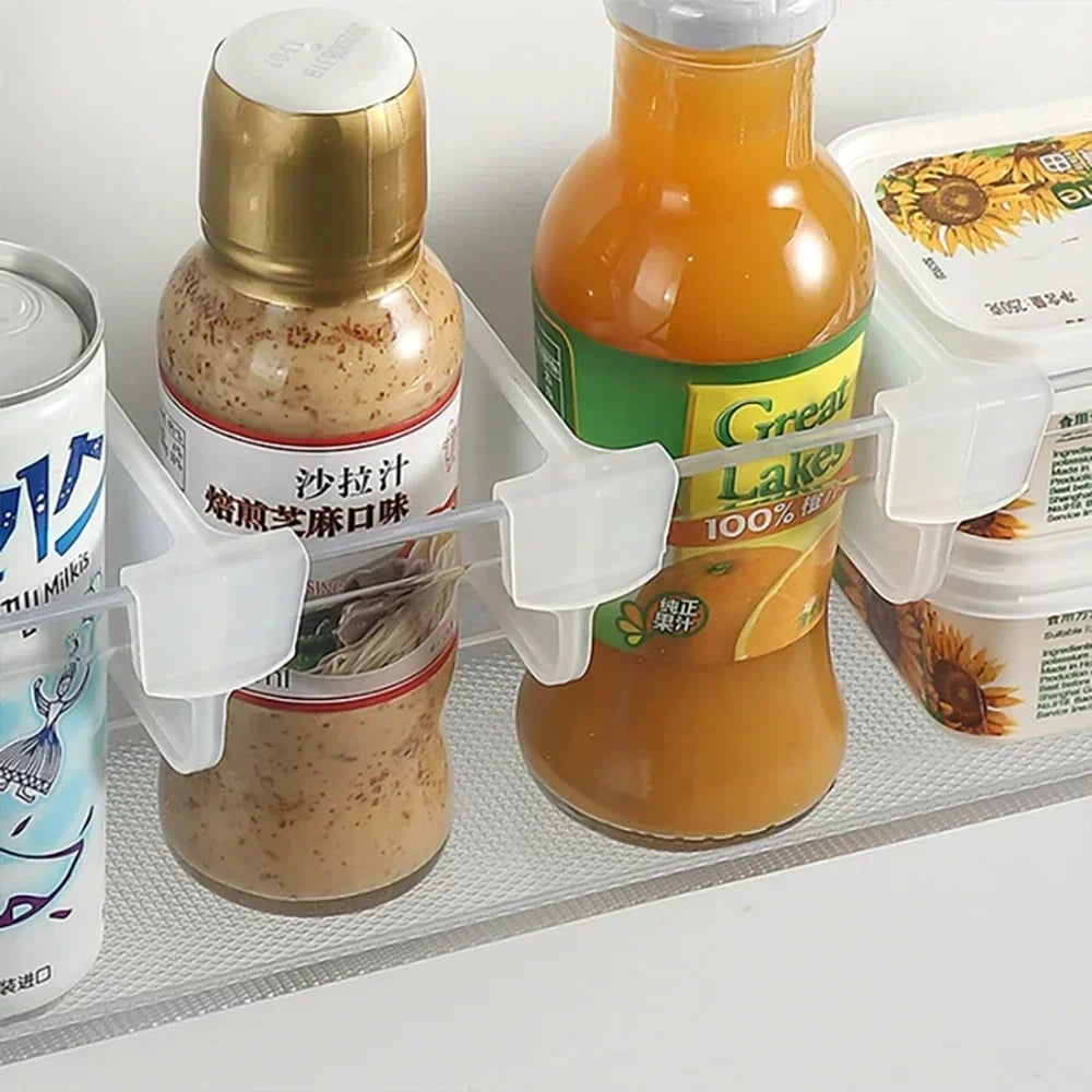 Refrigerator Organizer Shelf 4/6/8 Pieces Kitchen Items Shelves Organizers Storage Things for the Home Gadgets Organization
