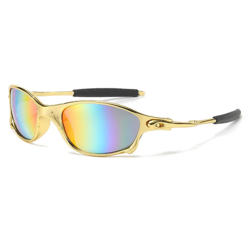 Retro Sun Glasses De Sol Masculino Colorful Sport Sunglasses Goggles UV400 Windproof Sunglasses for Men Women Fashion Eyewear