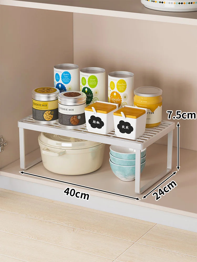 Kitchen Countertop Storage Ra Multi-Layer Cabinet Organizer Spice Storage elf Tabletop Arrangement Utili Tool