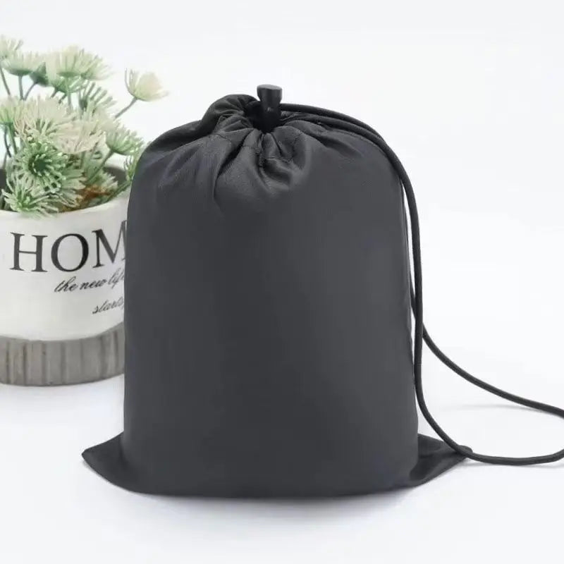 Sacs de rangement en Nylon, sac d'emballage à cordon, housse anti-poussière robuste, poignée en corde Flexible, sac d'organisati