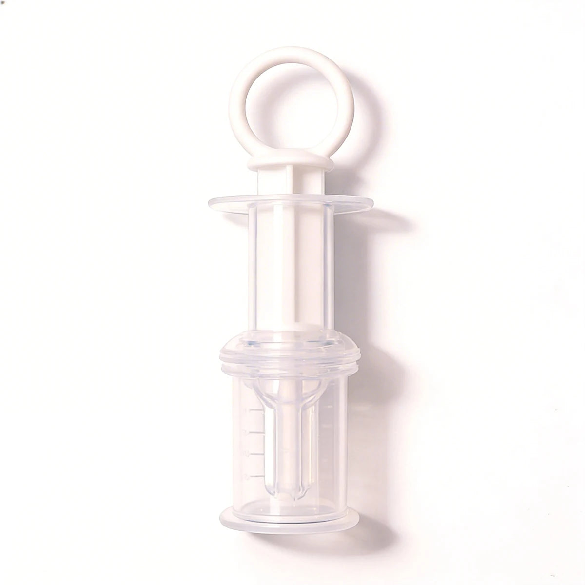 Baby Medicine Dispenser Dropper with Pacifier Tip, Soft Silicone Needle Feeder for Infant Liquid Medicine and Vitamins