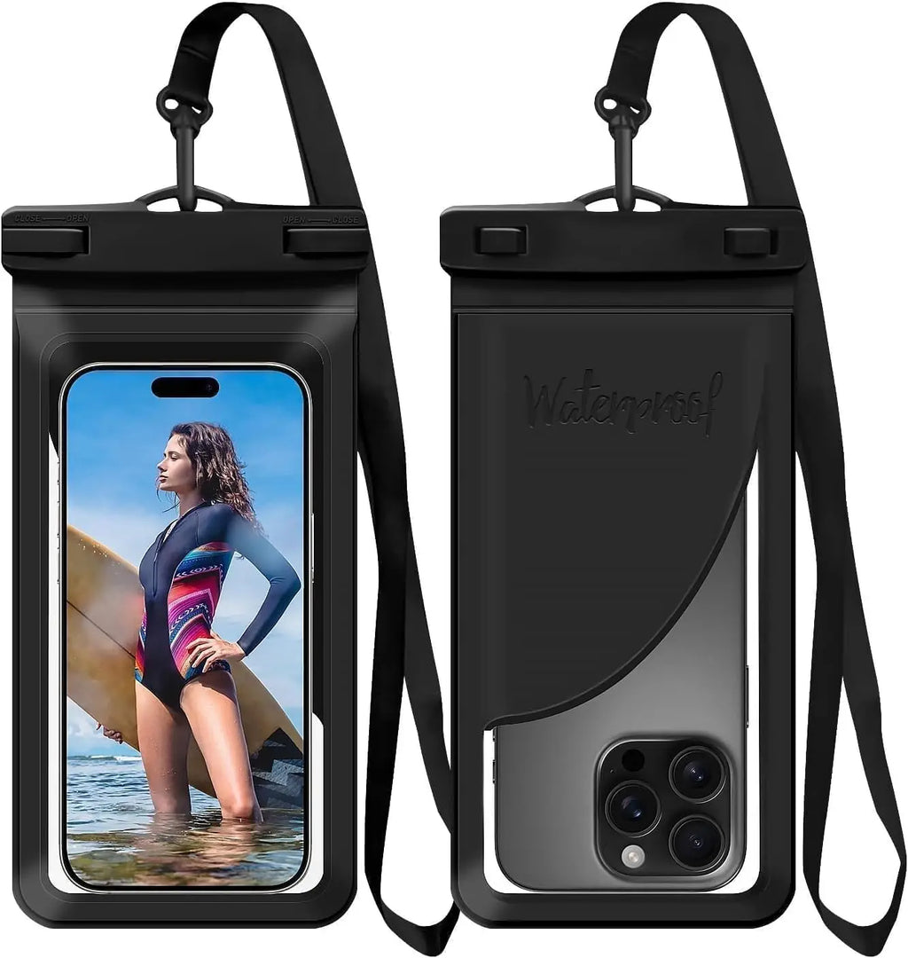 Airbag Waterproof Mobile Phone Bag Diving Protective Cover Waterproof Item Bag Anti-lost Bag for Beach Cruise Spring Water Park