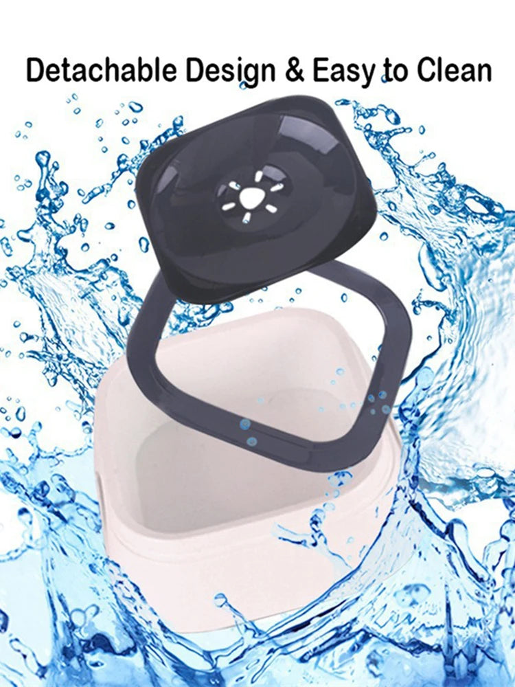 Outdoor Pet Floating Water Basin, Water Bowl, Car Mounted Bowl, Splash Proof And Spill Proof Water Dispenser For Dogs And Cats