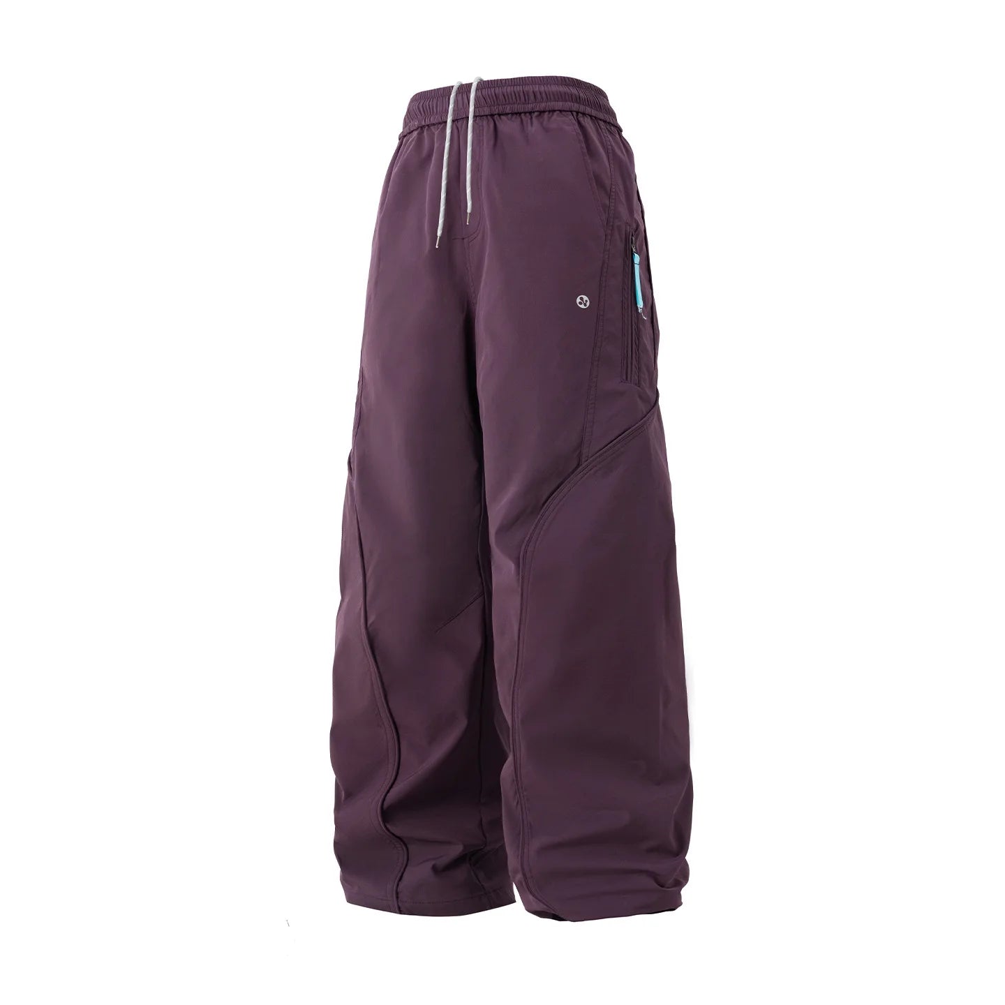 Streetwear Cargo Pants - Waterproof Windproof Fabric with Drawstring Elastic Waist｜Fall 2025 Loose Fit