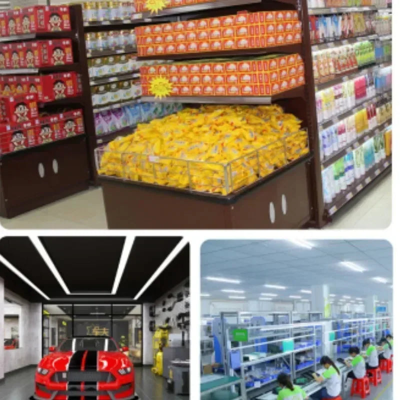 2x T5 T8 fluorescent lamp LED lamp 30cm 60cm 1.2m 0.9m 6w 10W cold white light 110V 220V LED lamp integration, kitchen lighting