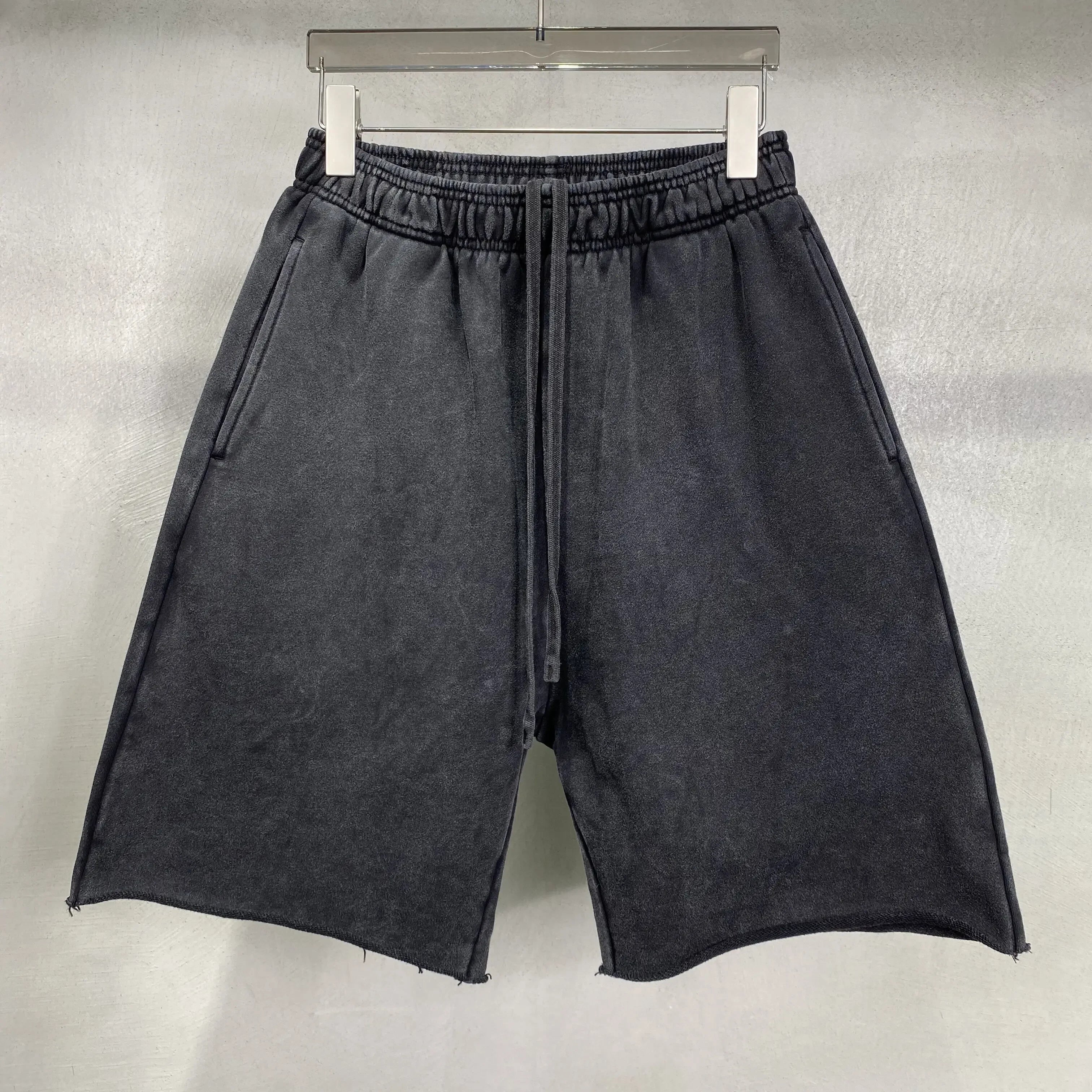 Vintage Washed Shorts For Men Casual Retro Women Baggy Pants Men's Clothing Summer Y2k Unisex Goth Streetwear Male Clothes