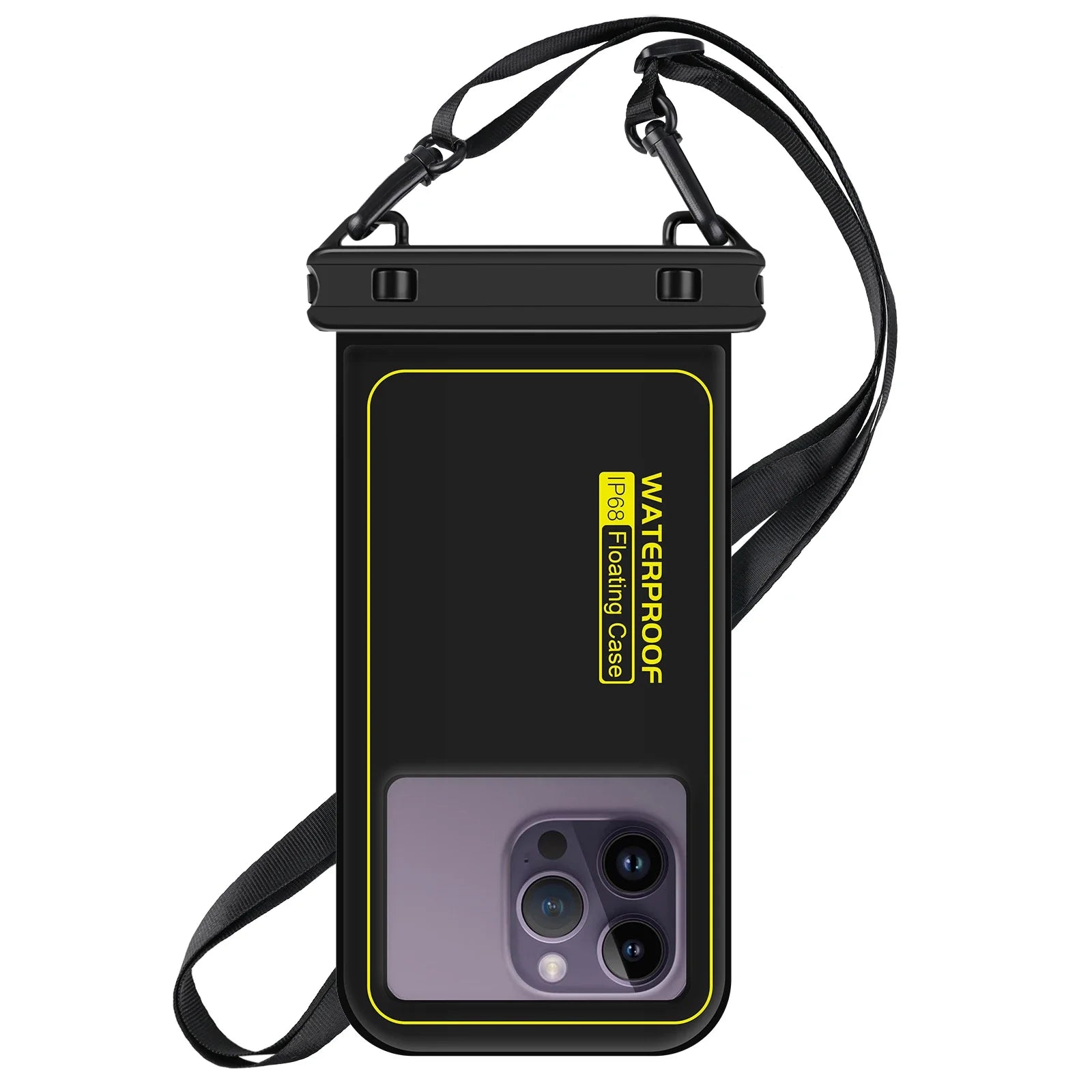 HAISSKY Waterproof Phone Bag for iPhone 16/15/14/13/12 pro Max/XR Universal Crossbody Swim Storage Pouch Case