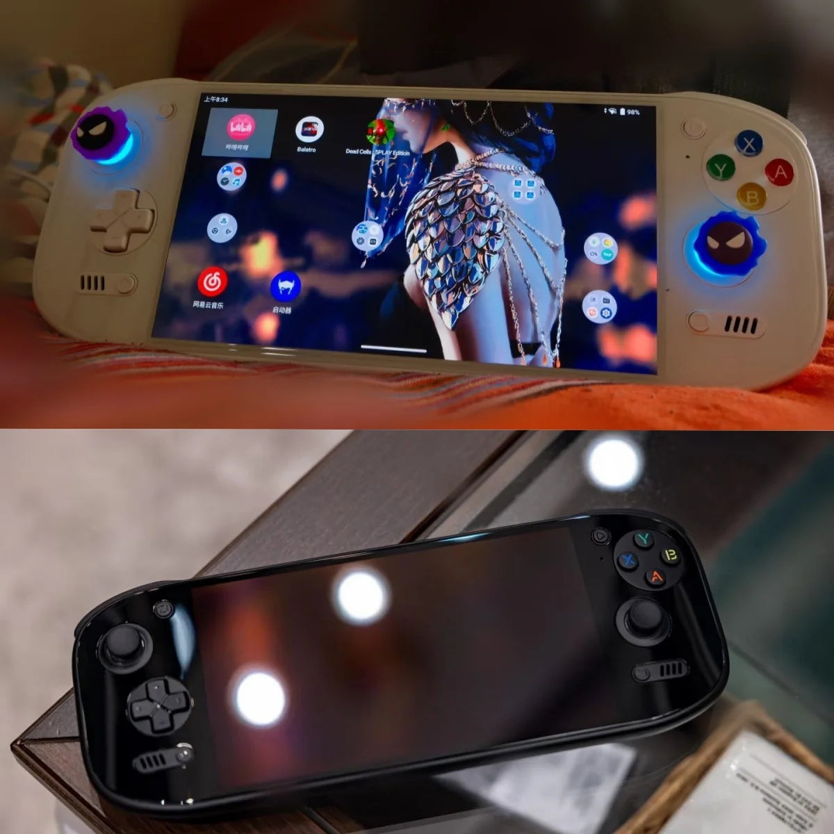 AYN Odin 2 Portal Handheld Game Console 7 Inch 120HZ Screen Android13 8000mAh 8Gen2 Open Source Portable Console PSP PS2 Gifts