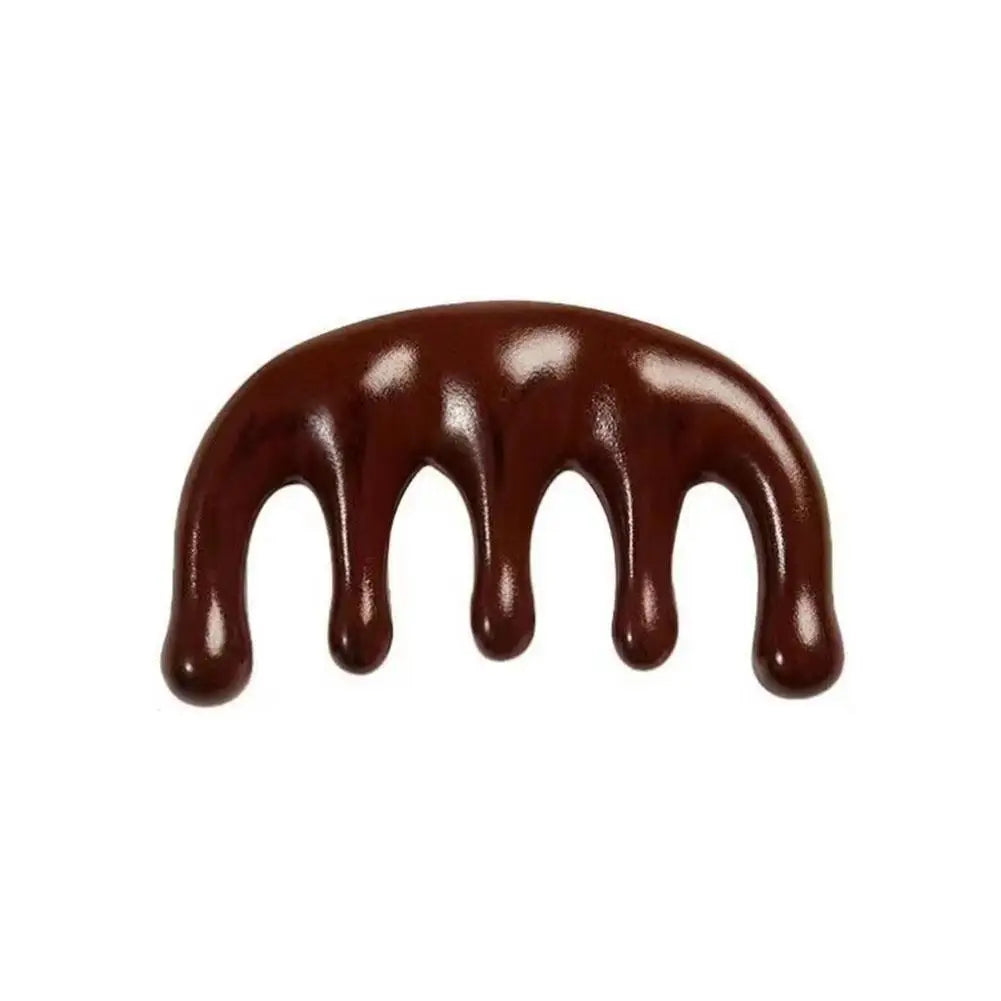 Gua Sha Massage Comb, Head and Face Scalp, Natural Facial Massager, Wide Tooth, Guasha Scraping, Body Massage