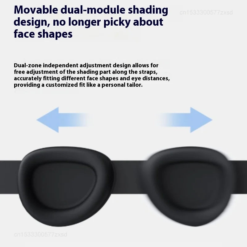 Dreamlight Eye Patch Shading Sleep Eye Mask Eyepatch Light Blocking 3D Stereoscopic Soft Sleeping Eye Mask Blindfold Travel
