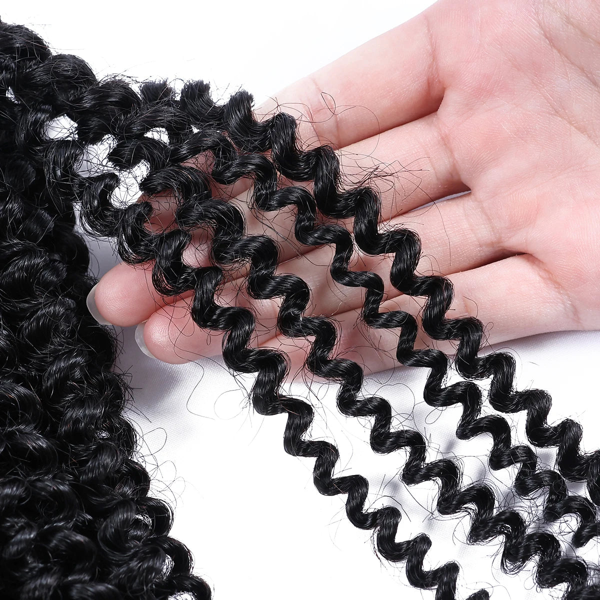 Afro Kinky Curly Human Hair Bulk For Braiding Peruvian No Weft Kinky Curly Human Bulk Hair Bundles For Women Hair Extensions