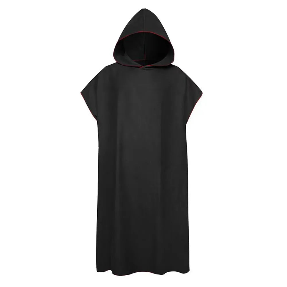 Microfiber Quick-drying Swimming Towels Absorbent Hooded Swimming Dry Towels Quick Dry Windproof Beach Poncho Towels Swimming