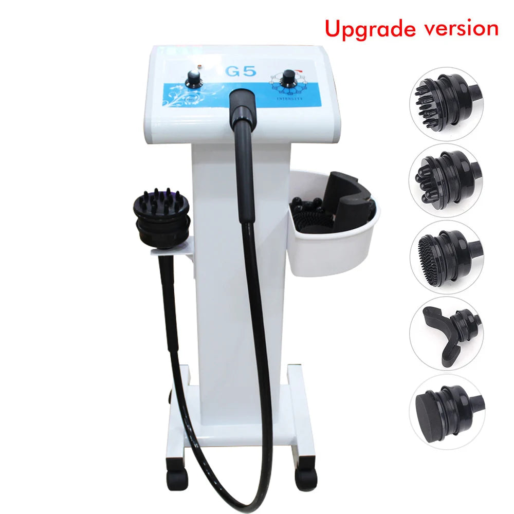 G5 Vibrating Massager Body Slimming Machine with Trolley Stand Fat Burner Shaping Weight Loss Device High Frenquency Vibrator