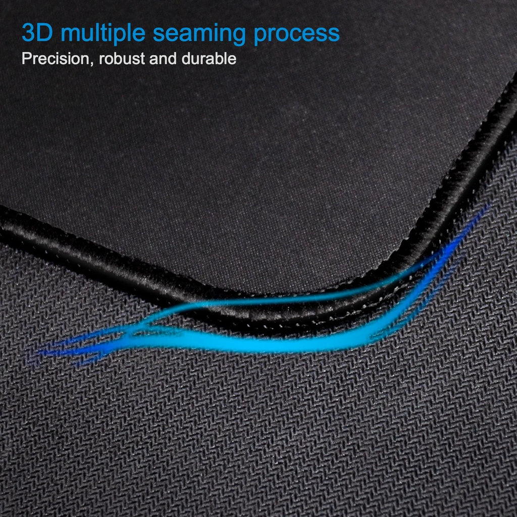 Mouse Pad with Stitched Edge Gaming Mousepad Small Non-Slip Rubber Base Washable Portable for Office Home Computer Laptop mat
