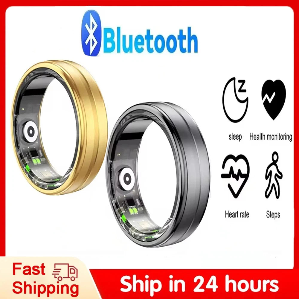2026 R06 Smart Ring Men Women Health Monitor IP68 Waterproof Man Smartring Fitness Tracking Smart Rings Multiple Sport Modes