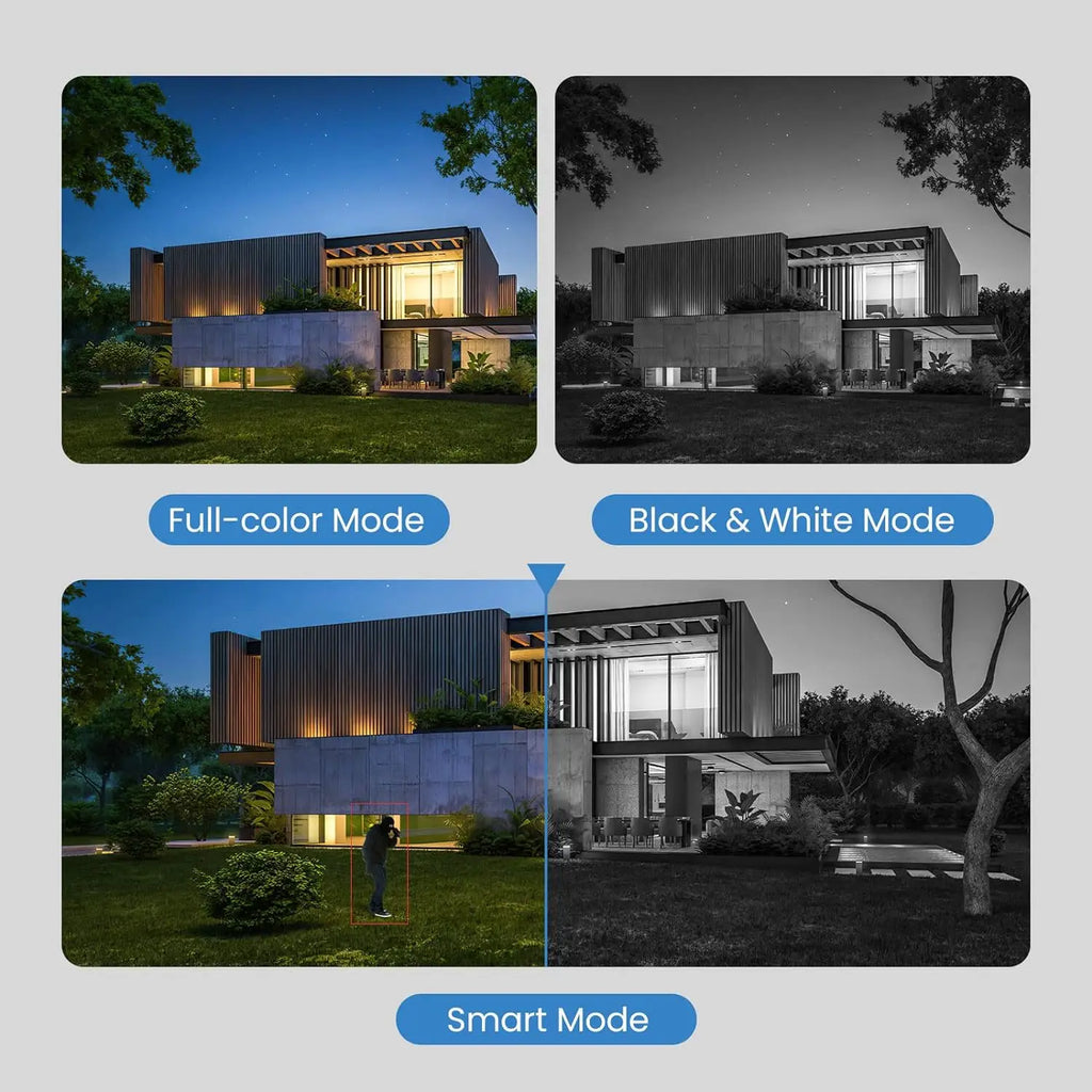 Tenda Security Cameras Outdoor WiFi 6 Camera  5MP 360° Pan/Tilt, Color Night Vision, Patrol Mode, AI Human/Vehicle Detection