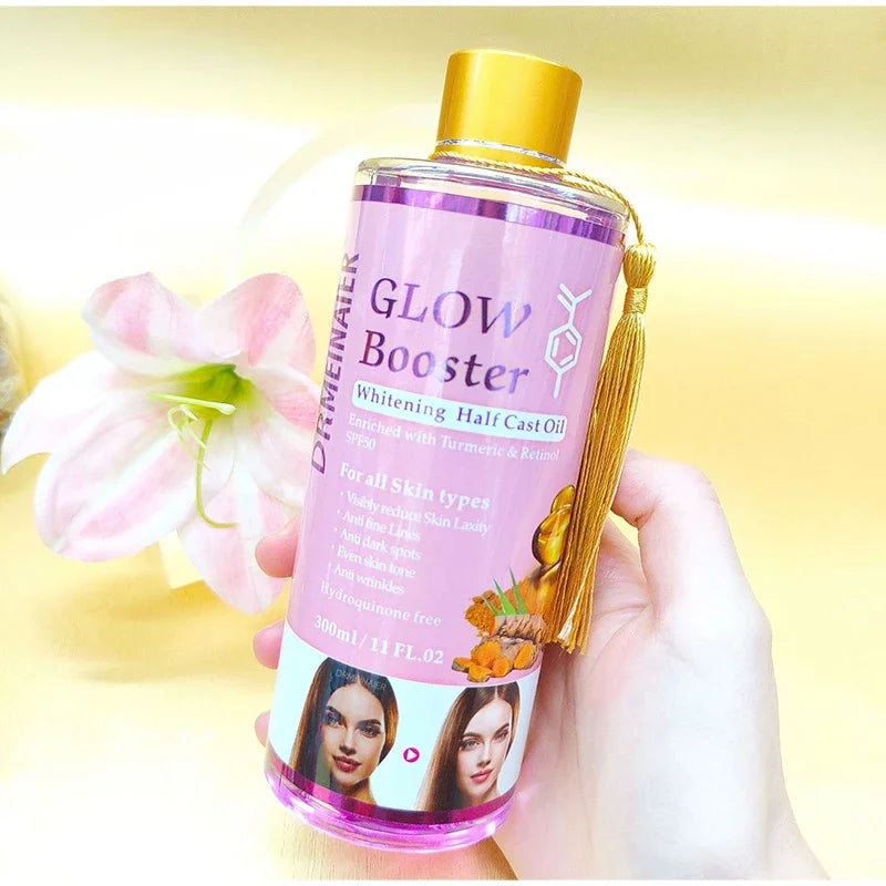 Super Moisturizing Body Care Oil Correcting Meridian Spa Relaxation Oil Arbutin Hydrates Skin With Turmeric Retinol Massage Oil