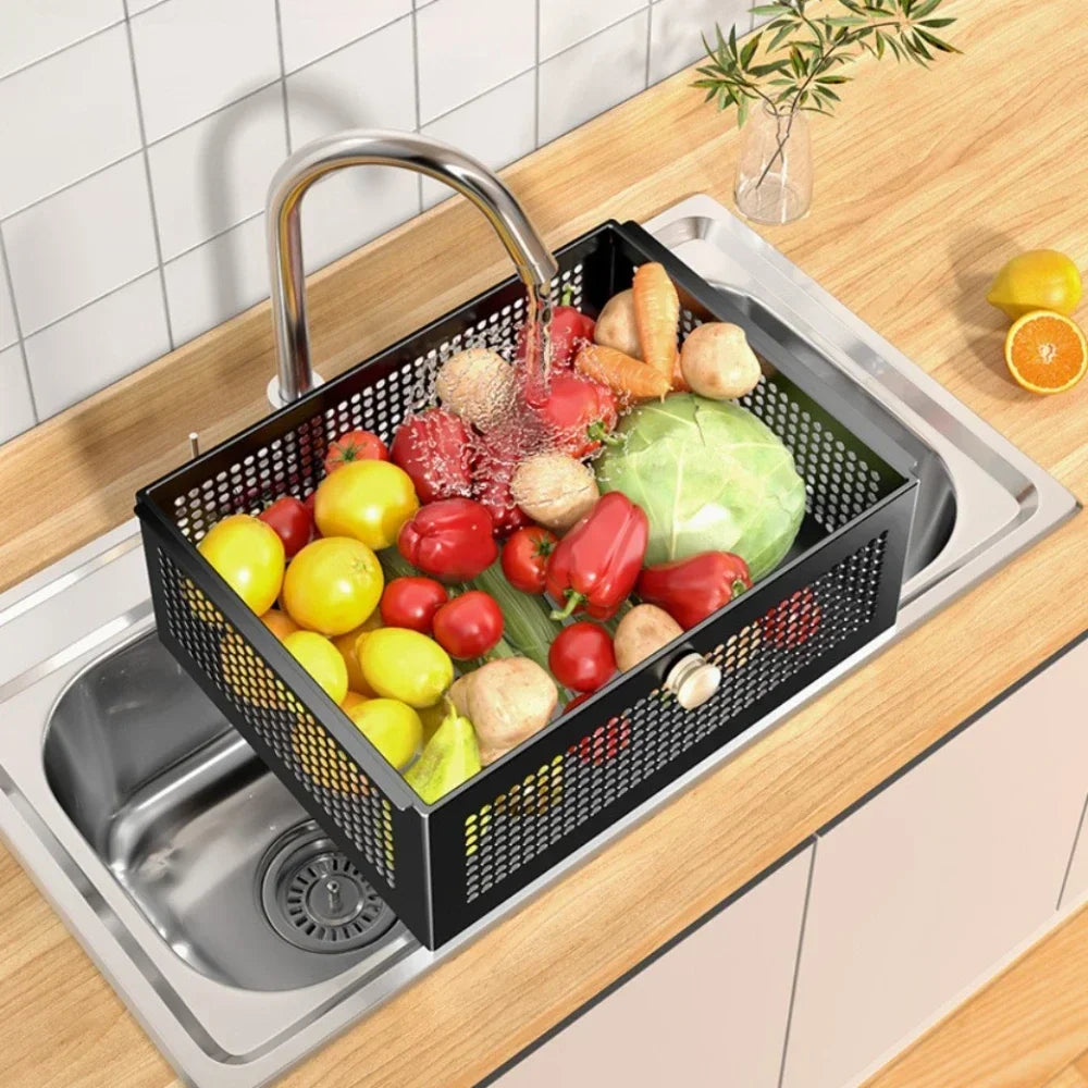 Kitchen Shelf With Drawer Multifunctional Storage Rack Fruits Vegetables Storage Cart Organizer With Wheels Bar Carts Cabinets