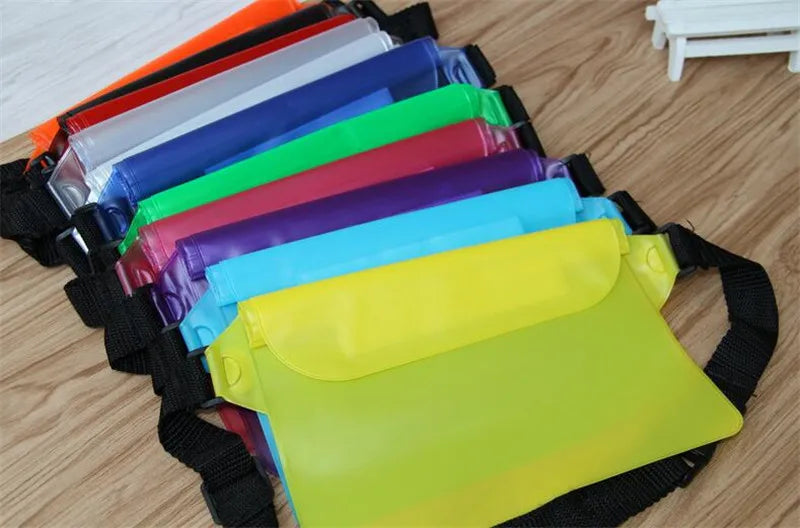 High Waterproof Sealing Swimming Bag Large Size Transparent Underwater Dry Protection Bag for Iphone Mobile Phone Pouch