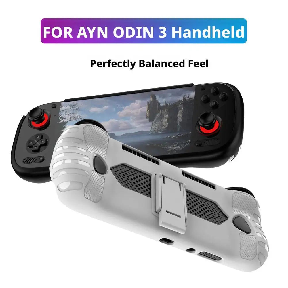 Protective Case For Odin 3 Handheld Console Anti Slip Shockproof TPU Protective Case Ergonomic Gaming Grip Game Consoles Cover