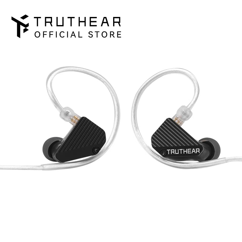 TRUTHEAR PURE earphones 1DD+3BA Hybird Wired in-ear  headphones HIFI earplugs 3.5mm plug 0.78mm 2pin gaming headset