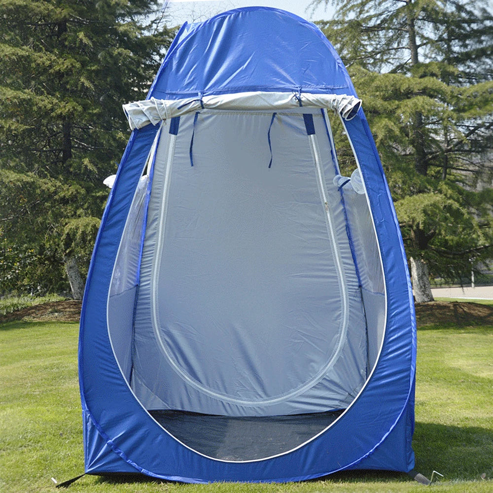 Portable Outdoor Fishing Tent UV-protection Tent Pop Up Single Tent Automatic Instant Tent Rain Shading Tent for Outdoor Camping