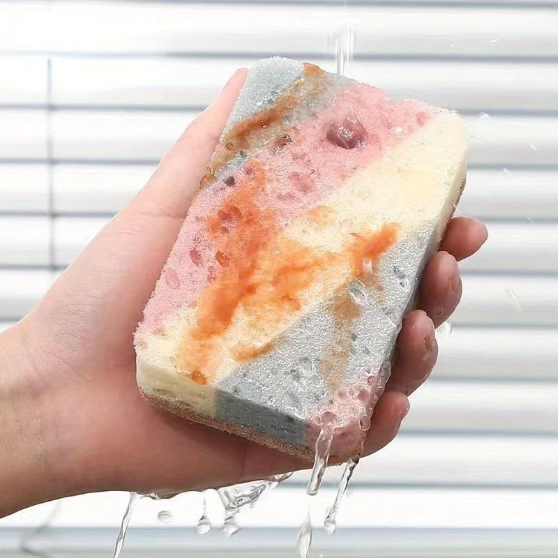 Kitchen Stain Removal Nano Sponge Magic Wipe Hundred Clean Cotton Dishwashing Sponge Wipes Bathroom Cleaning Utensils