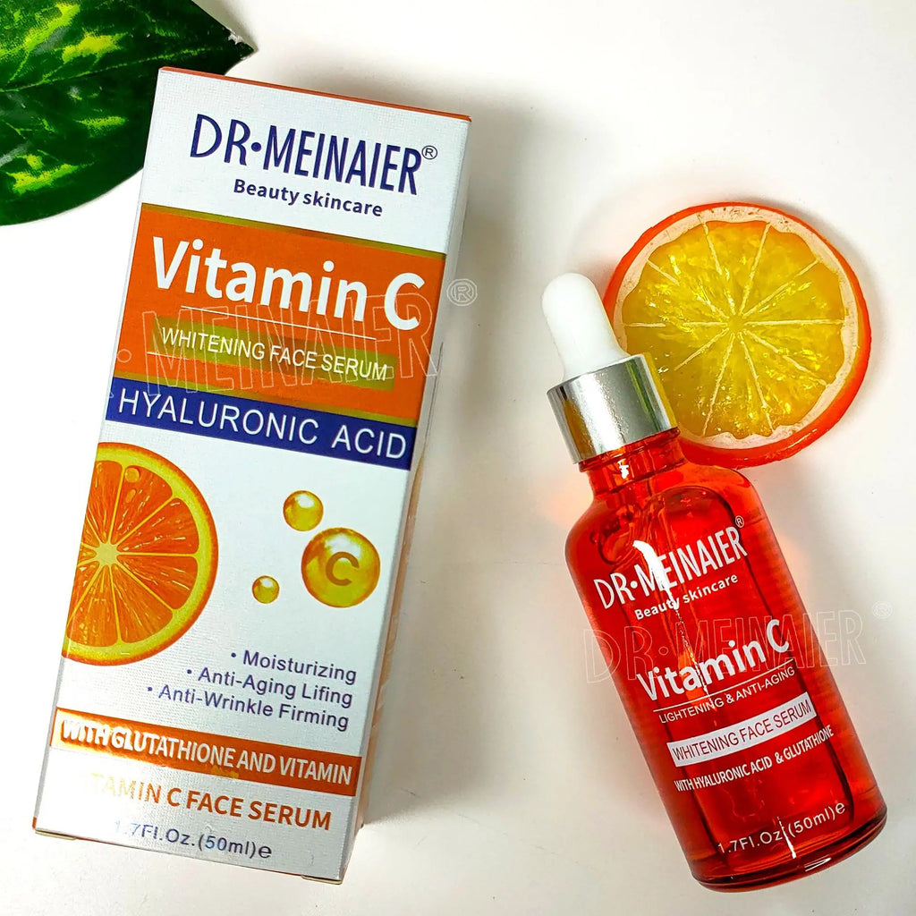 20% Vitamin C Liquid Serum Anti-aging Whitening VC Hyaluronic Acid Face Serum Brighting Moisturising Fade Fine Lines Skin Care