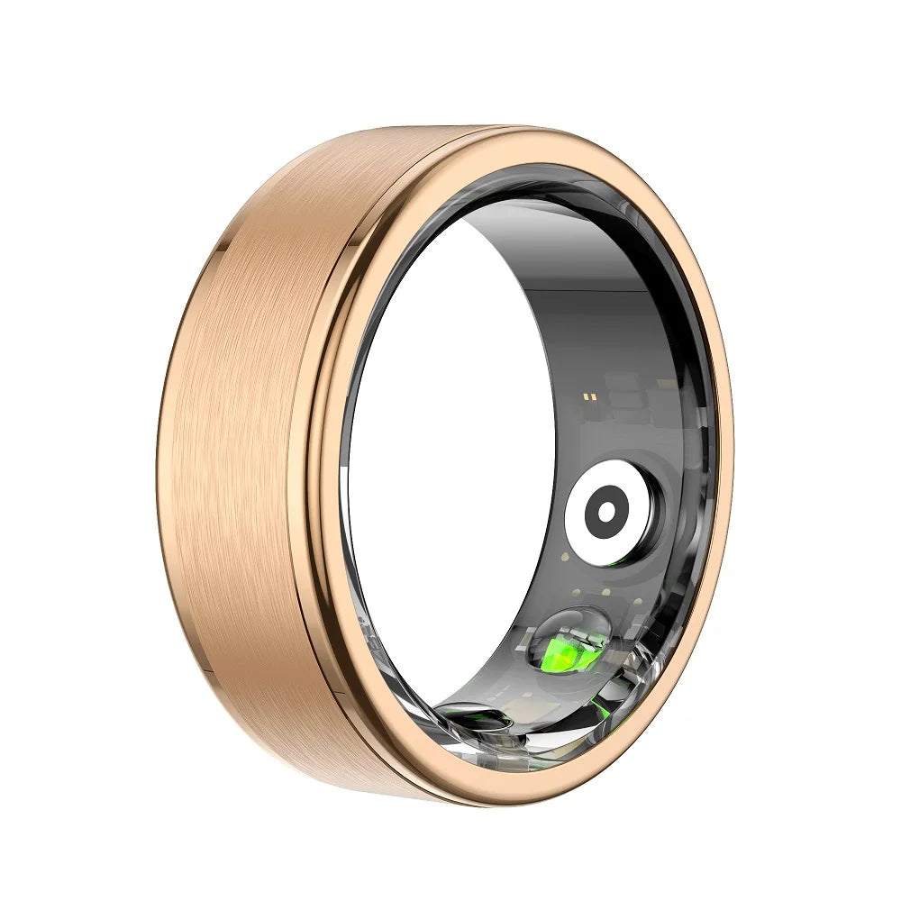 R03 Smartring Couple Rings Man Woman Gift Health Monitor Qring APP Sleep Tracker Fitness Waterproof 5ATM For Android Ios Phone