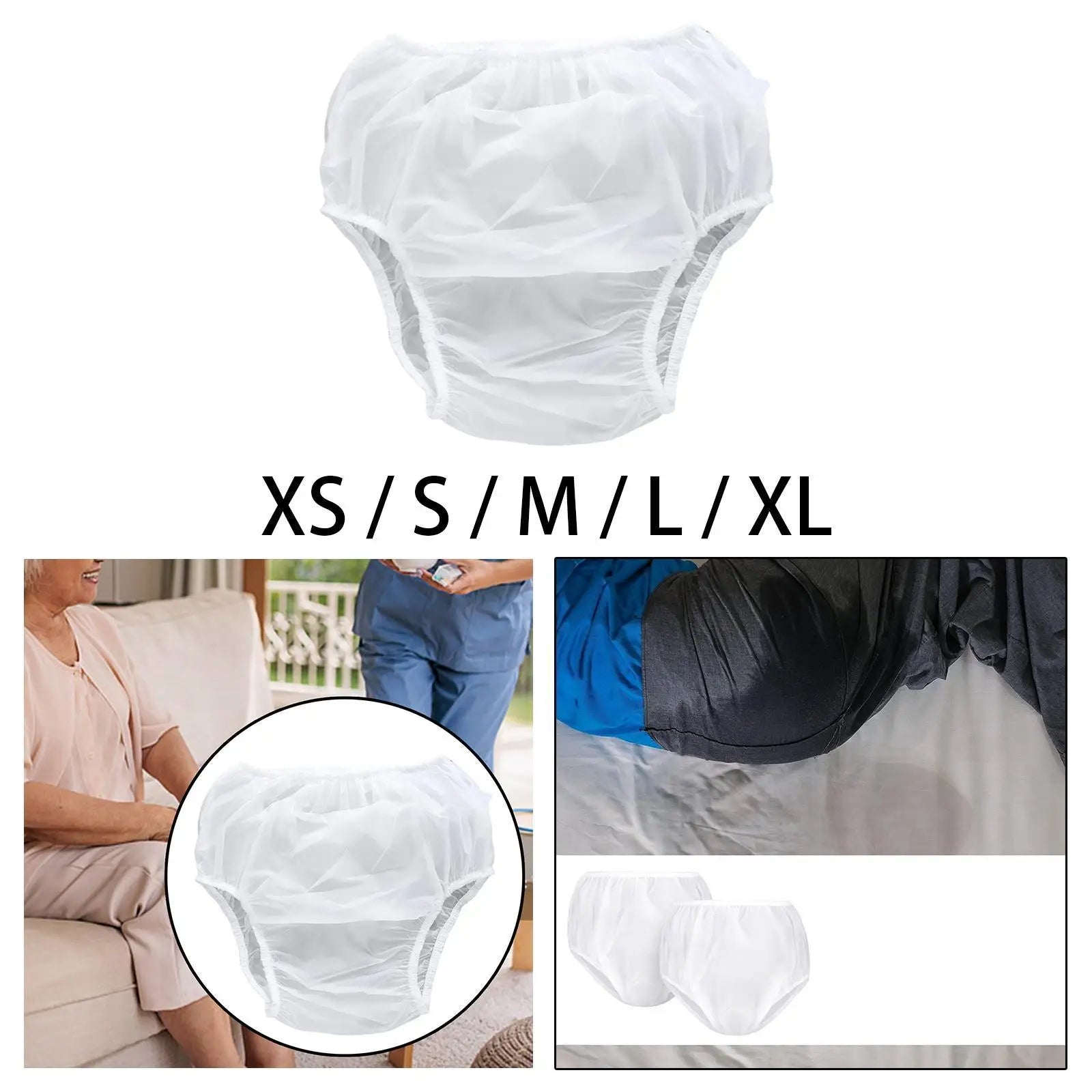 Adult TPU Waterproof Cloth Diaper Comfortable Washable Breathable High Quality Undewears Accessory for Senior People Old People
