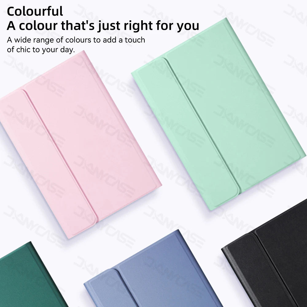 Touchpad Keyboard Case for Samsung Galaxy Tab S9 FE 10.9in S6 Lite 10.4in S7 S8 S9 11in A9 Plus A8 S7+ S8+ S9+ S9 FE+ 12.4in